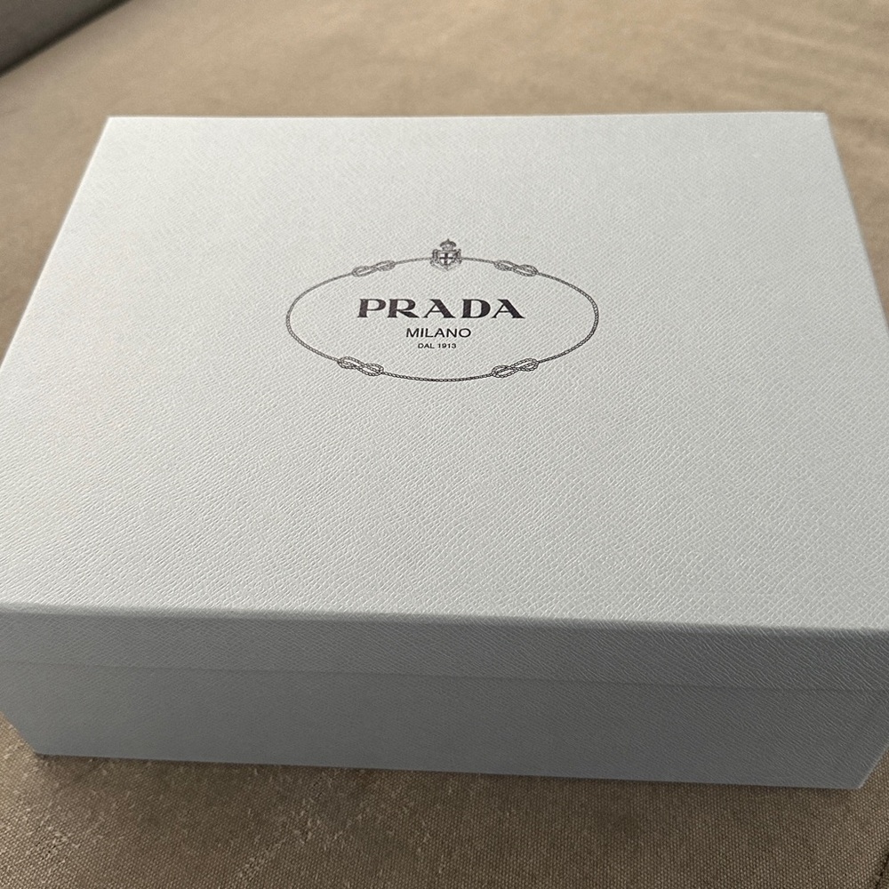 Prada Black Leather Platform Loafers - Picture 8 of 8